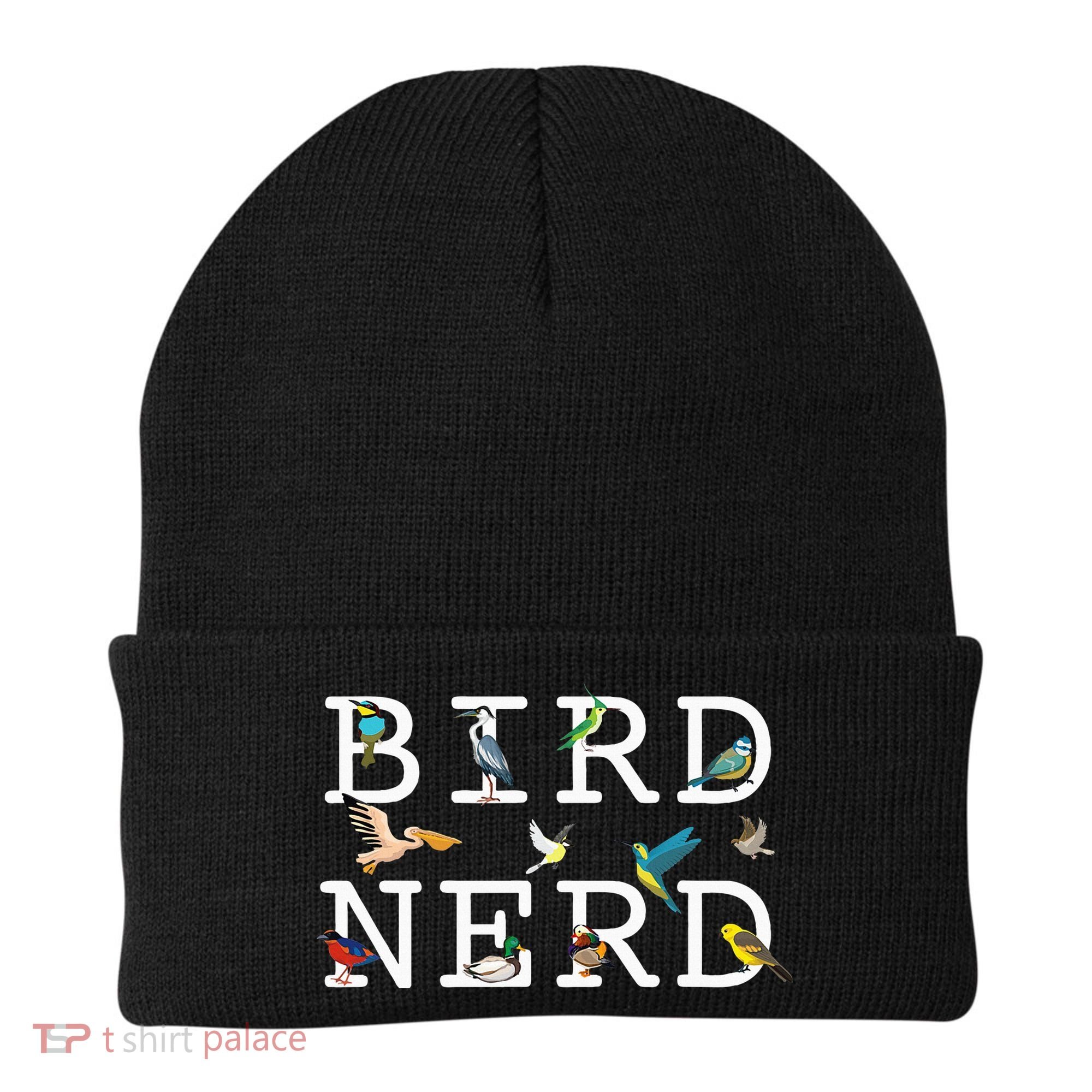 Cool Bird Lover Birdwatching Present Birdwatcher Birder Gift Beanie
