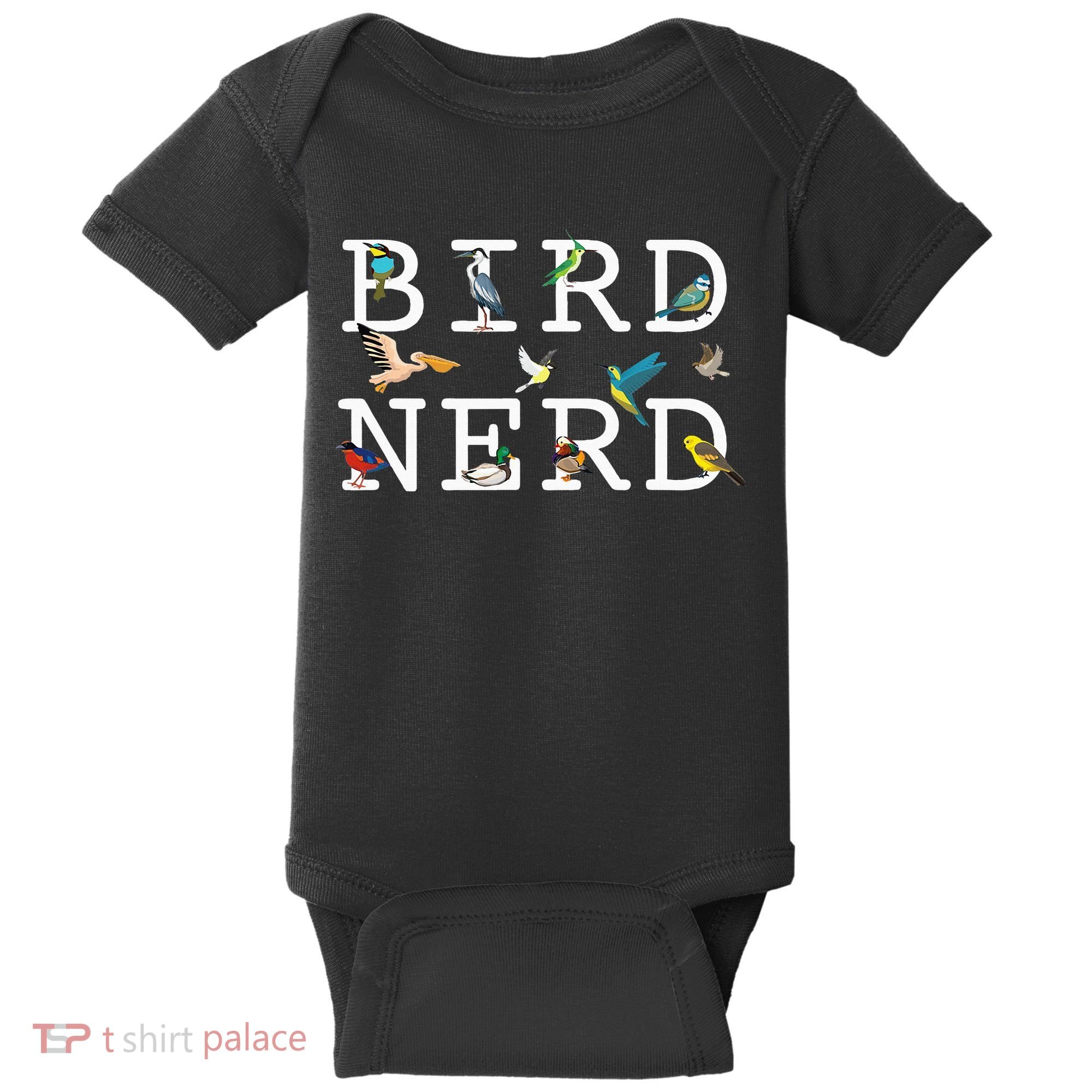 Cool Bird Lover Birdwatching Present Birdwatcher Birder Gift Baby Bodysuit