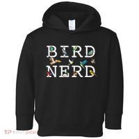 Cool Bird Lover Birdwatching Present Birdwatcher Birder Gift Toddler Hoodie thumb 0