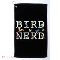 Cool Bird Lover Birdwatching Present Birdwatcher Birder Gift Golf Towel thumb 0