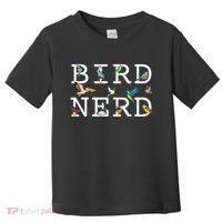 Cool Bird Lover Birdwatching Present Birdwatcher Birder Gift Toddler T-Shirt thumb 0