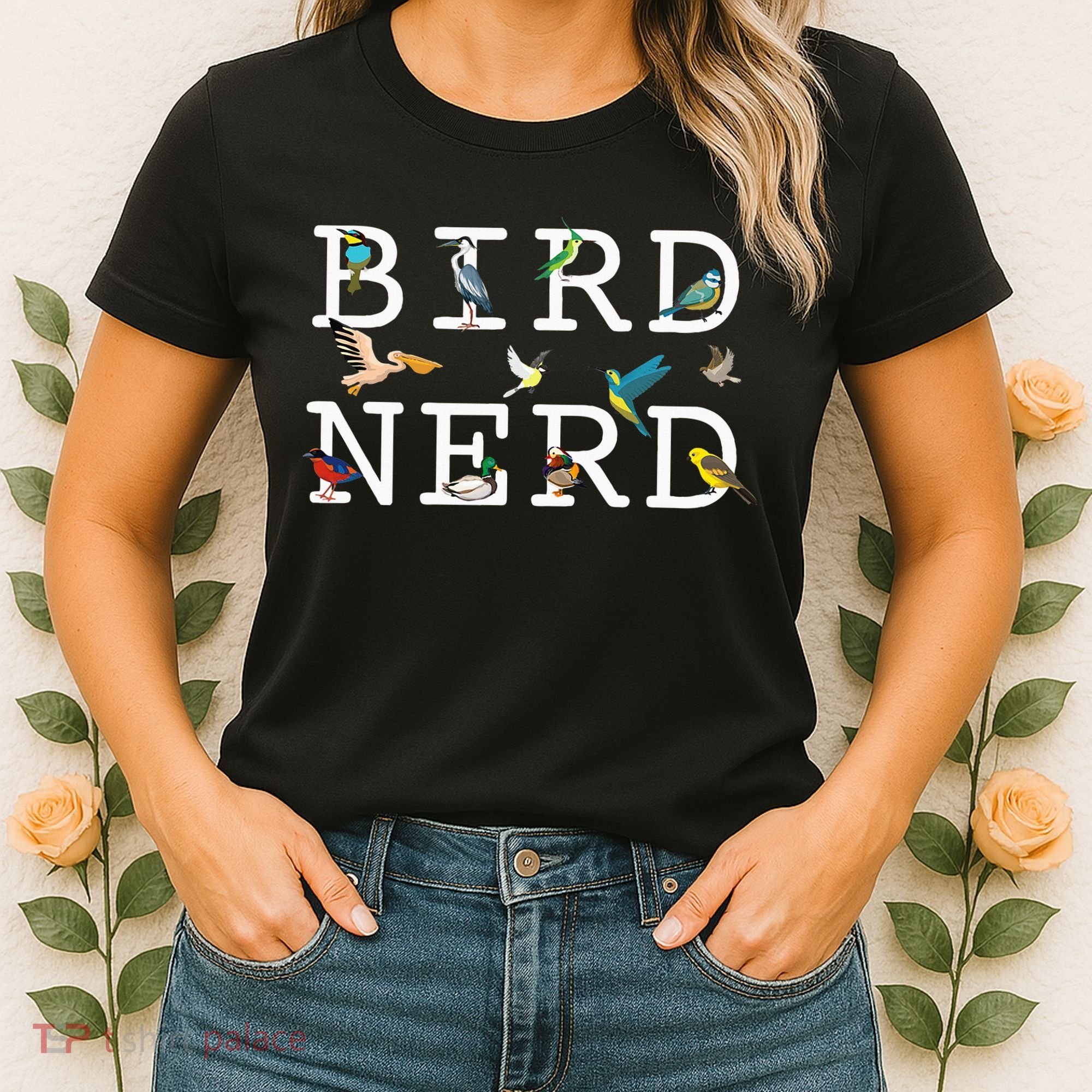 Cool Bird Lover Birdwatching Present Birdwatcher Birder Gift Women's T-Shirt