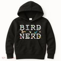 Cool Bird Lover Birdwatching Present Birdwatcher Birder Gift Kids Hoodie thumb 0