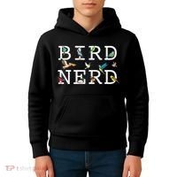 Cool Bird Lover Birdwatching Present Birdwatcher Birder Gift Kids Hoodie thumb 4