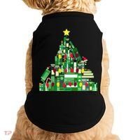 Christmas Book Lover Xmas Tree Reading Nerd Great Gift Doggie Tank thumb 0
