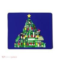 Christmas Book Lover Xmas Tree Reading Nerd Great Gift Mousepad thumb 0
