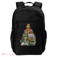 Christmas Book Lover Xmas Tree Reading Nerd Cool Gift Backpack thumb 0