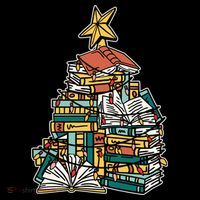 Christmas Book Lover Xmas Tree Reading Nerd Cool Gift Coffee Mug thumb 5