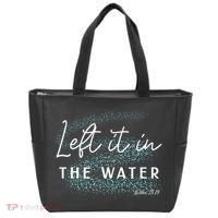 Christian Baptism Left It In The Water Matthew 2819 Tote Bag thumb 0
