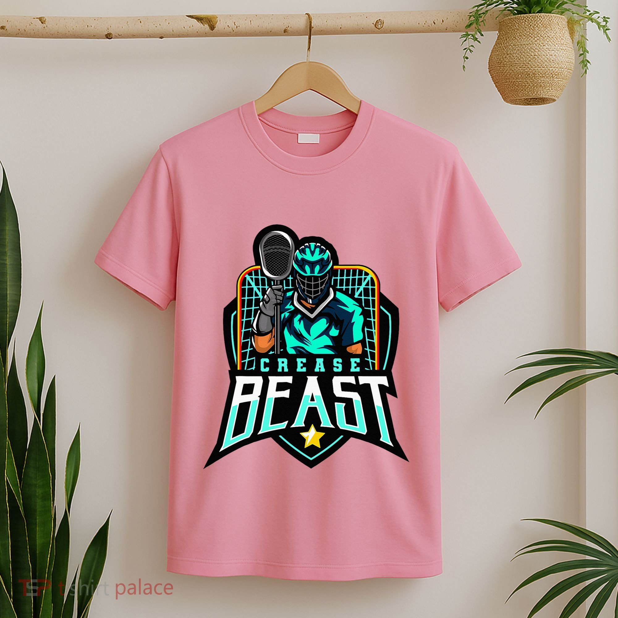 Crease Beast Lacrosse Goalkeeper For Lacrosse Goalie T-Shirt