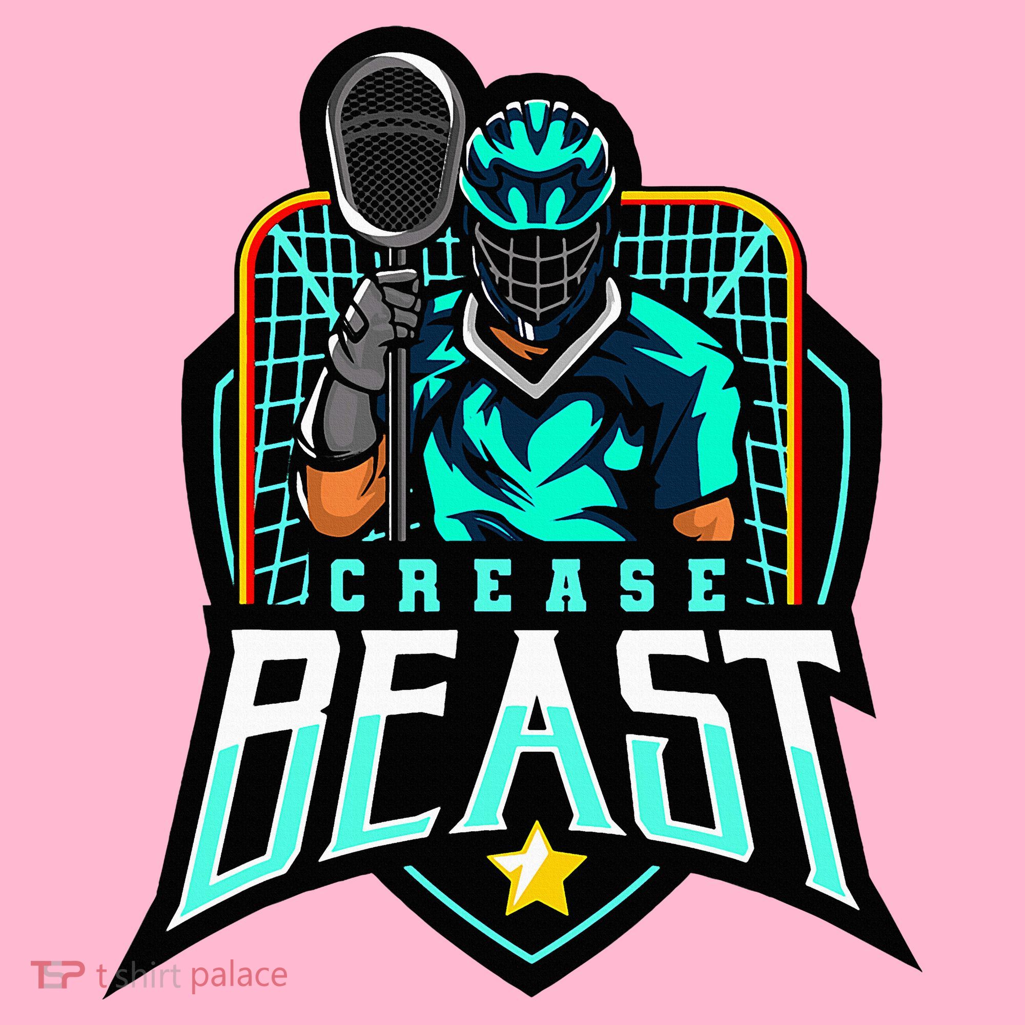Crease Beast Lacrosse Goalkeeper For Lacrosse Goalie T-Shirt