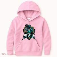 Crease Beast Lacrosse Goalkeeper For Lacrosse Goalie Kids Hoodie thumb 0