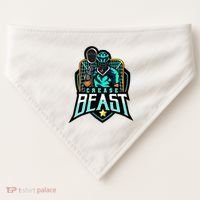 Crease Beast Lacrosse Goalkeeper For Lacrosse Goalie USA-Made Doggie Bandana thumb 0