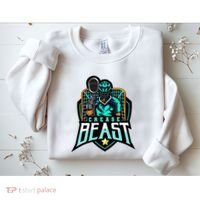 Crease Beast Lacrosse Goalkeeper For Lacrosse Goalie Sweatshirt thumb 2
