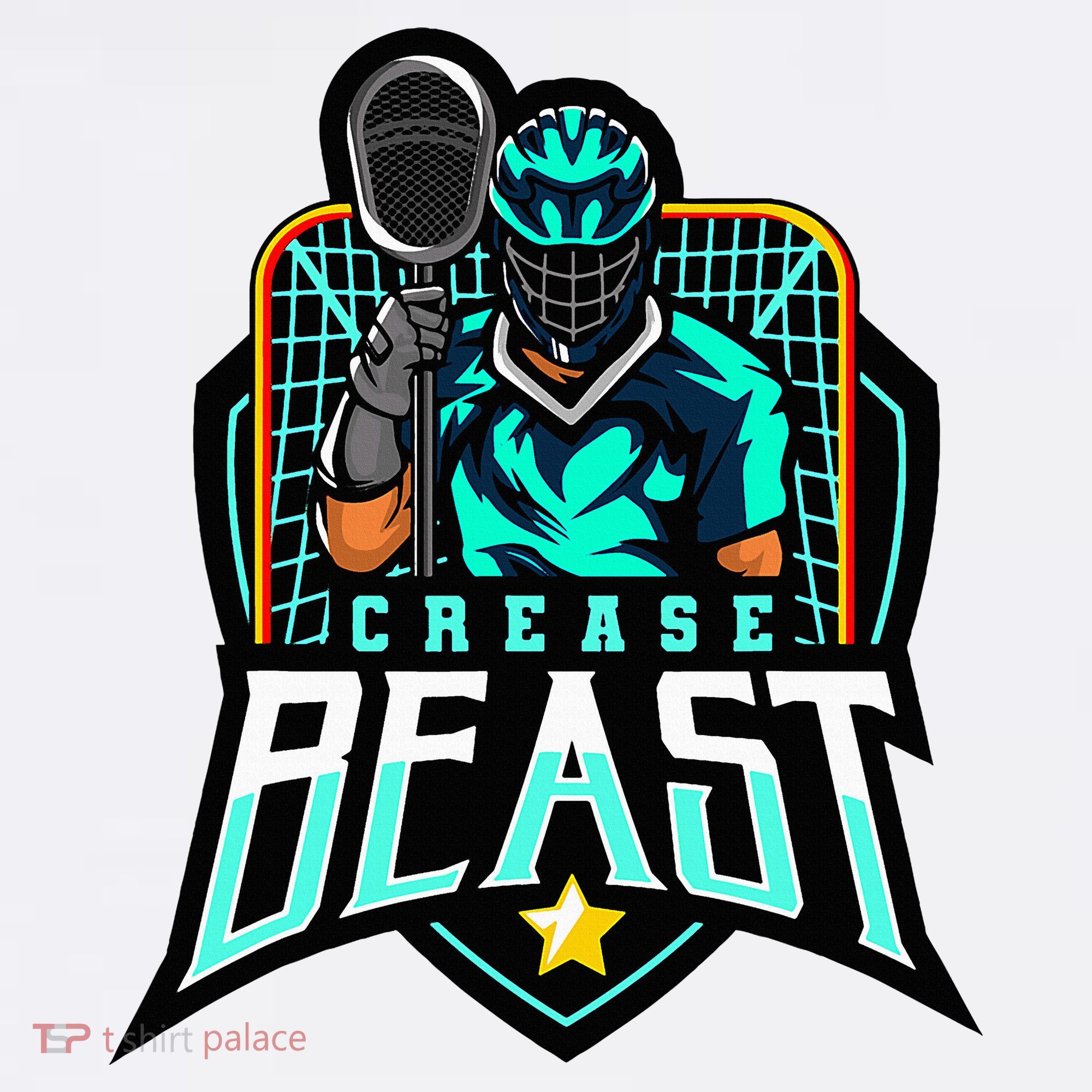 Crease Beast Lacrosse Goalkeeper For Lacrosse Goalie Women's Hoodie