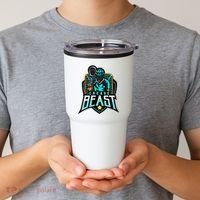 Crease Beast Lacrosse Goalkeeper For Lacrosse Goalie Tumbler thumb 2