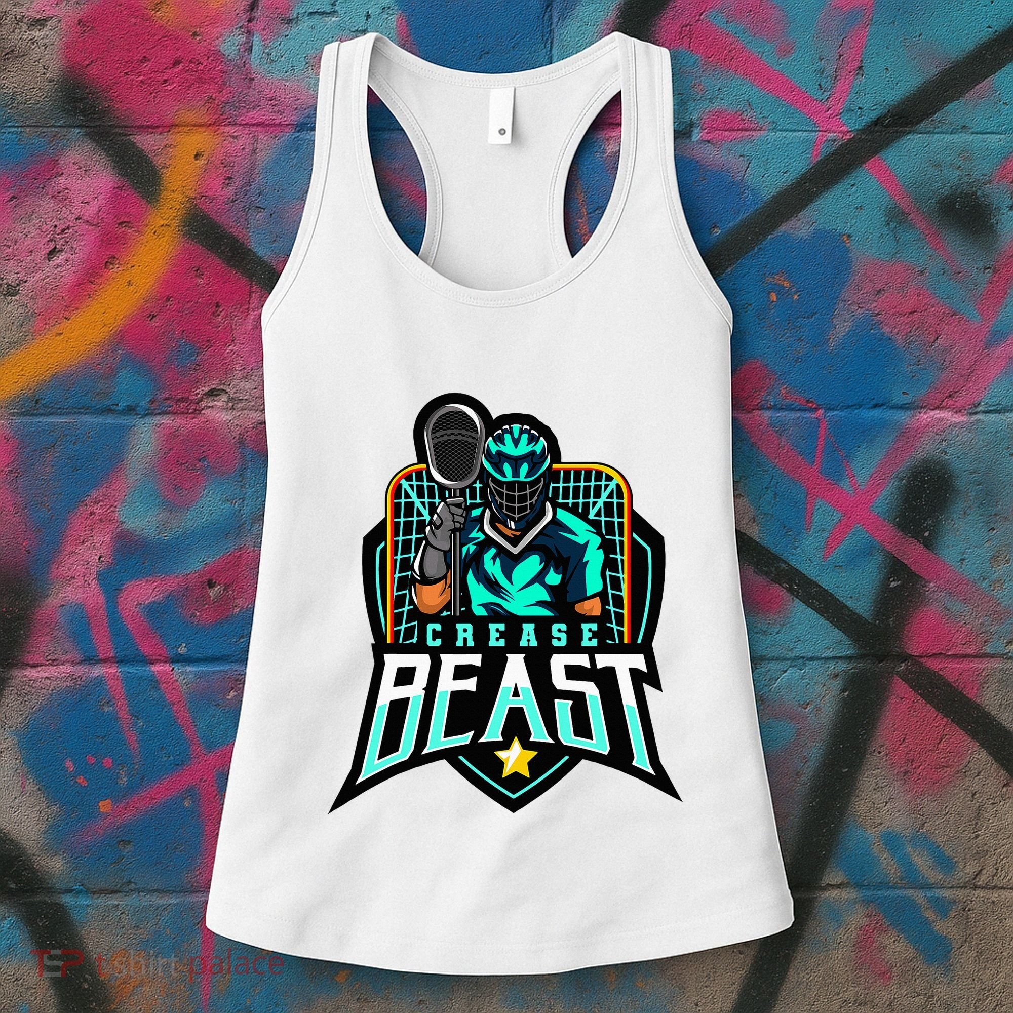 Crease Beast Lacrosse Goalkeeper For Lacrosse Goalie Women's Tank Top