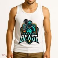 Crease Beast Lacrosse Goalkeeper For Lacrosse Goalie Tank Top thumb 3