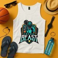 Crease Beast Lacrosse Goalkeeper For Lacrosse Goalie Tank Top thumb 4