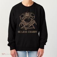 Crafty Be Less Crabby Women's Sweatshirt thumb 0