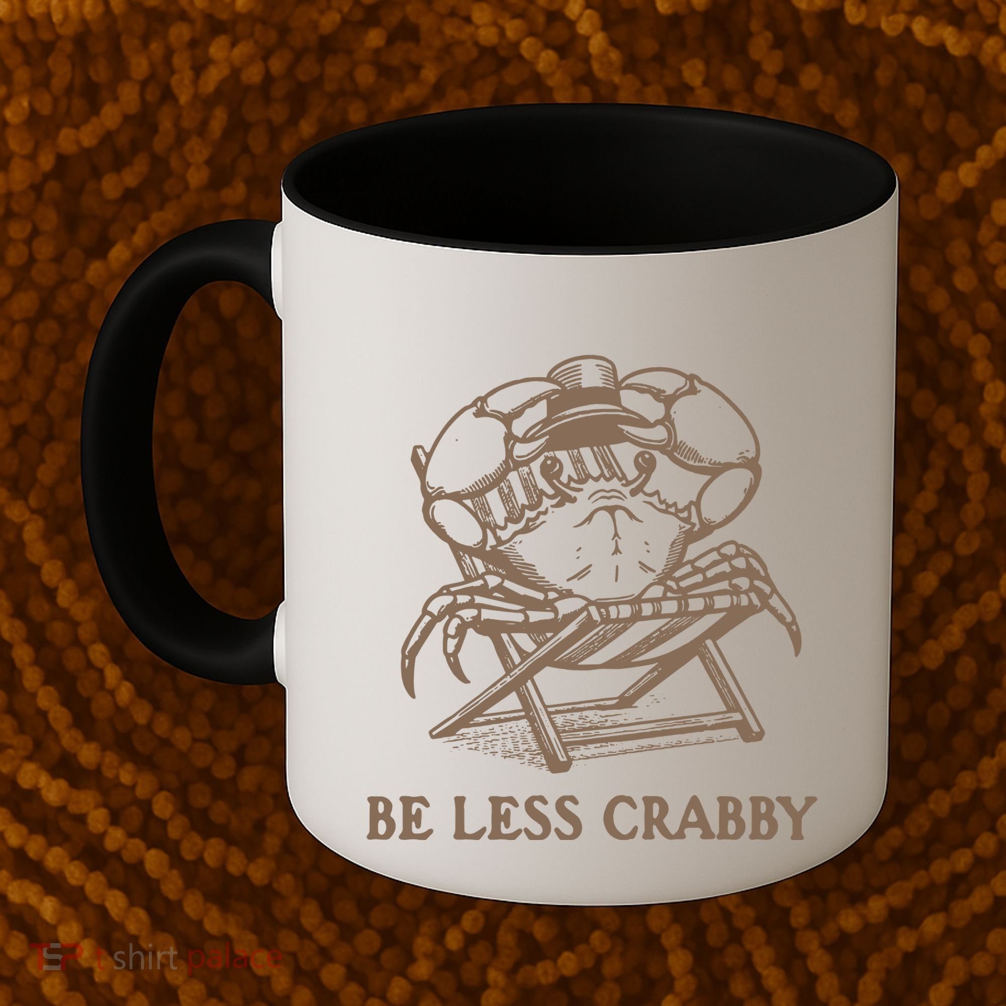 Crafty Be Less Crabby Coffee Mug