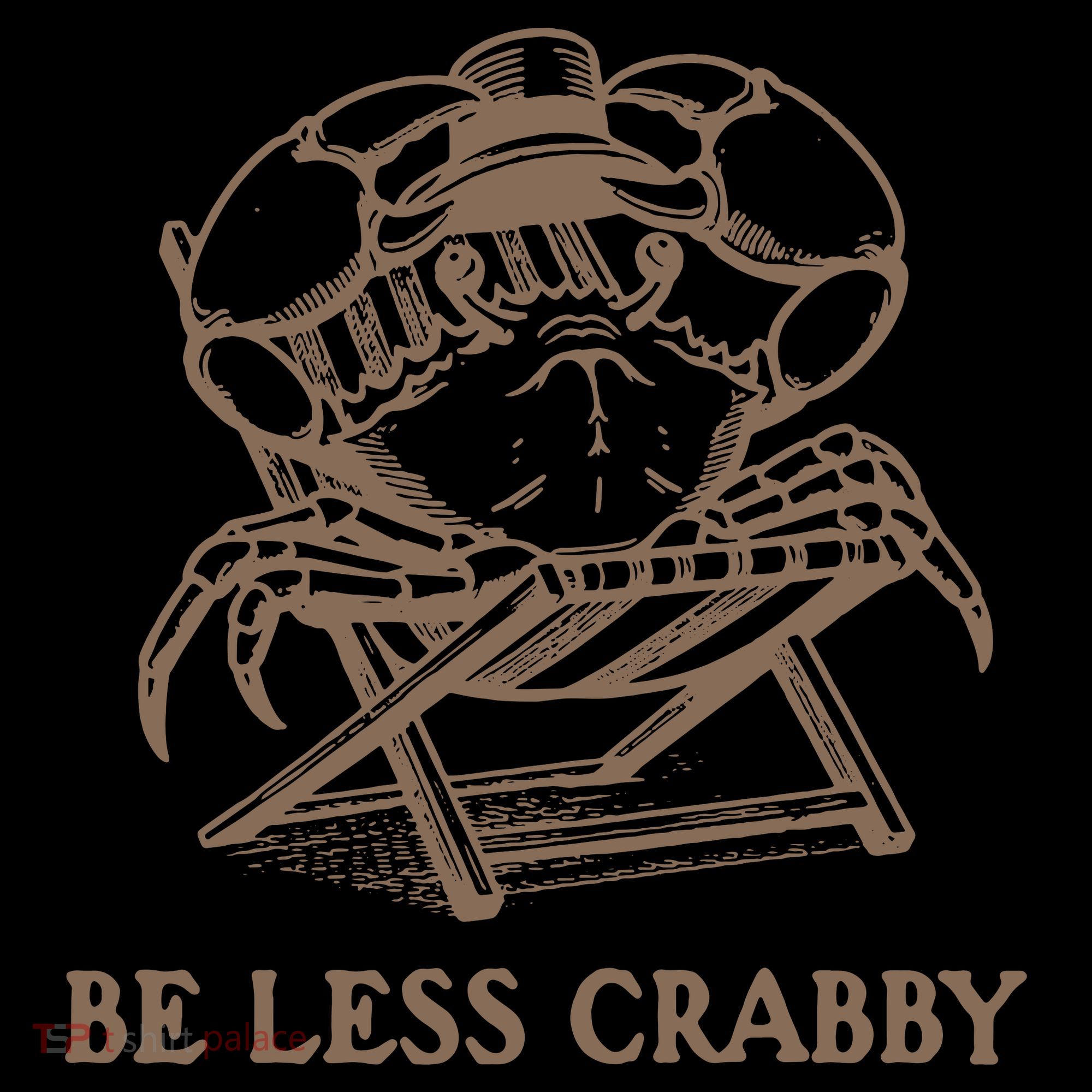 Crafty Be Less Crabby Coaster
