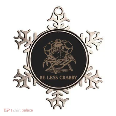 Crafty Be Less Crabby Ornament