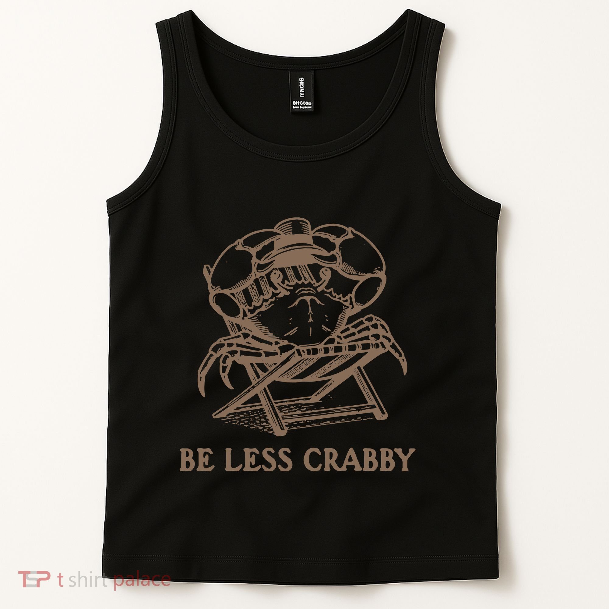 Crafty Be Less Crabby Tank Top