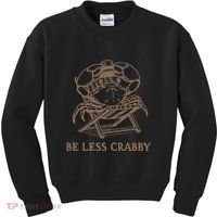 Crafty Be Less Crabby Kids Sweatshirt thumb 0