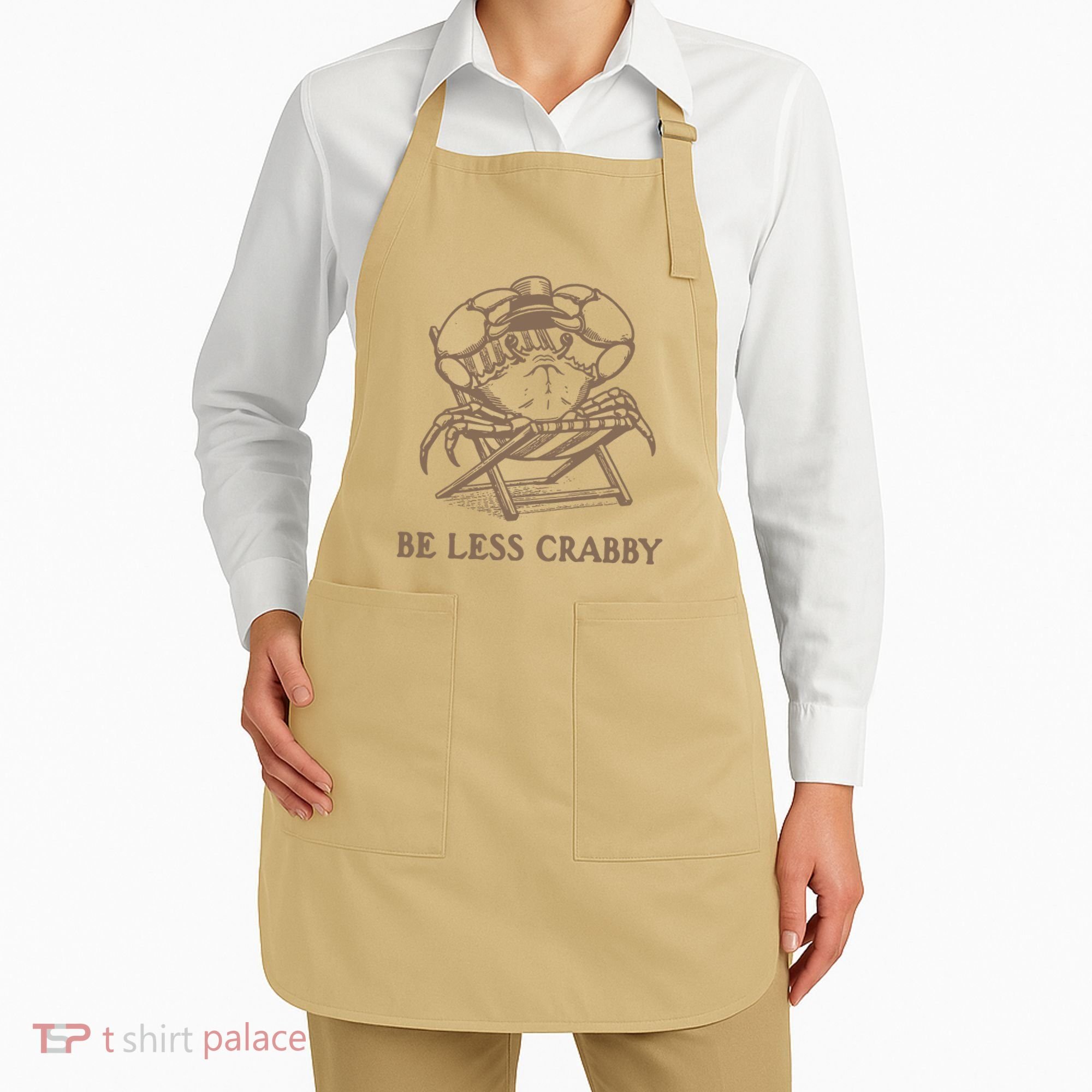 Crafty Be Less Crabby Apron