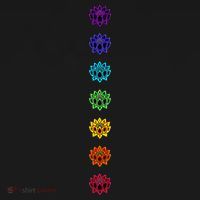 Chakra Buddhism Lotus Flower Yoga Symbol Spirituality Buddha Cute Gift Women's Hoodie thumb 2