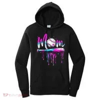 Cute Baseball Mom Ice Cream Drip Women's Hoodie thumb 0