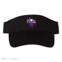 Cute Baseball Mom Ice Cream Drip Visor thumb 0