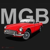 Classic British Mgb Sports Car Women's Hoodie thumb 2