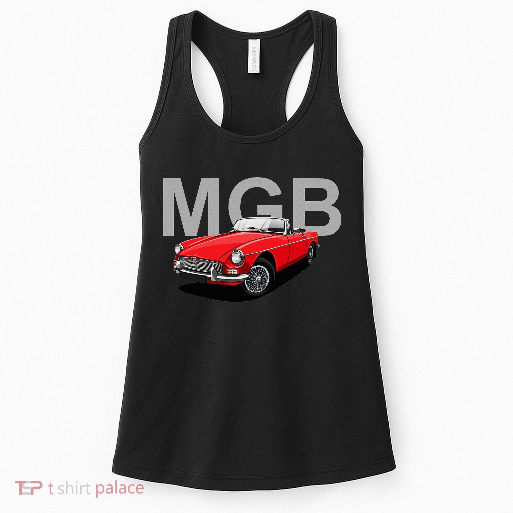 Classic British Mgb Sports Car Women's Tank Top