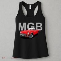 Classic British Mgb Sports Car Women's Tank Top thumb 3