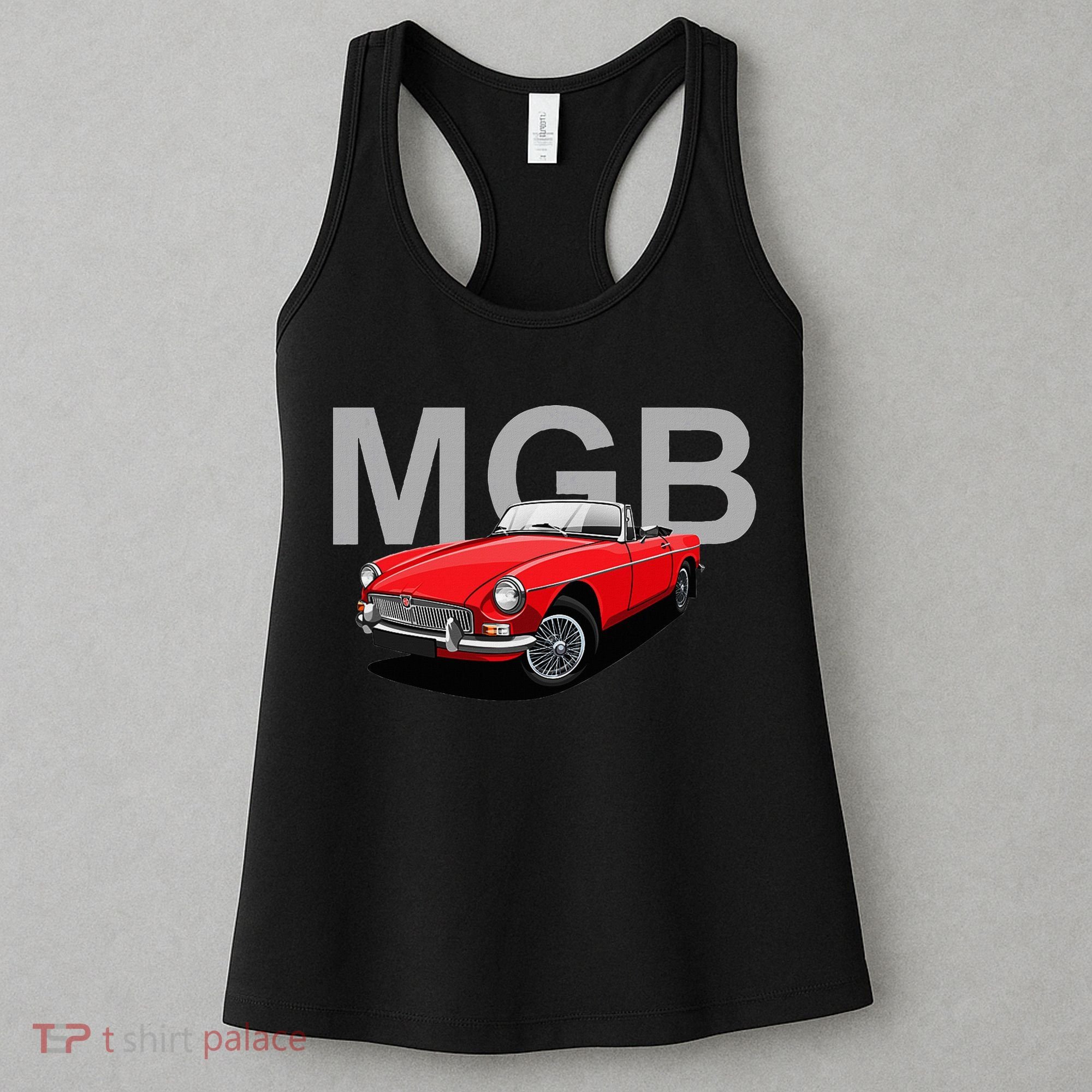 Classic British Mgb Sports Car Women's Tank Top
