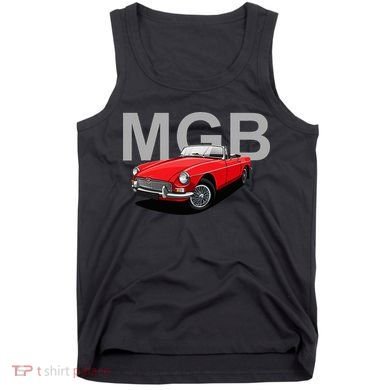 Classic British Mgb Sports Car Tank Top