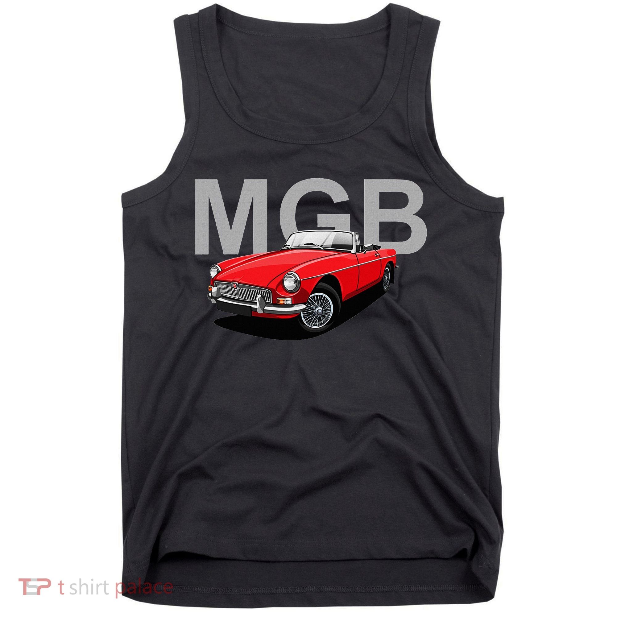 Classic British Mgb Sports Car Tank Top