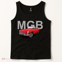 Classic British Mgb Sports Car Tank Top thumb 2