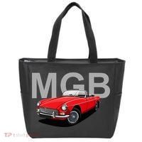 Classic British Mgb Sports Car Tote Bag thumb 0