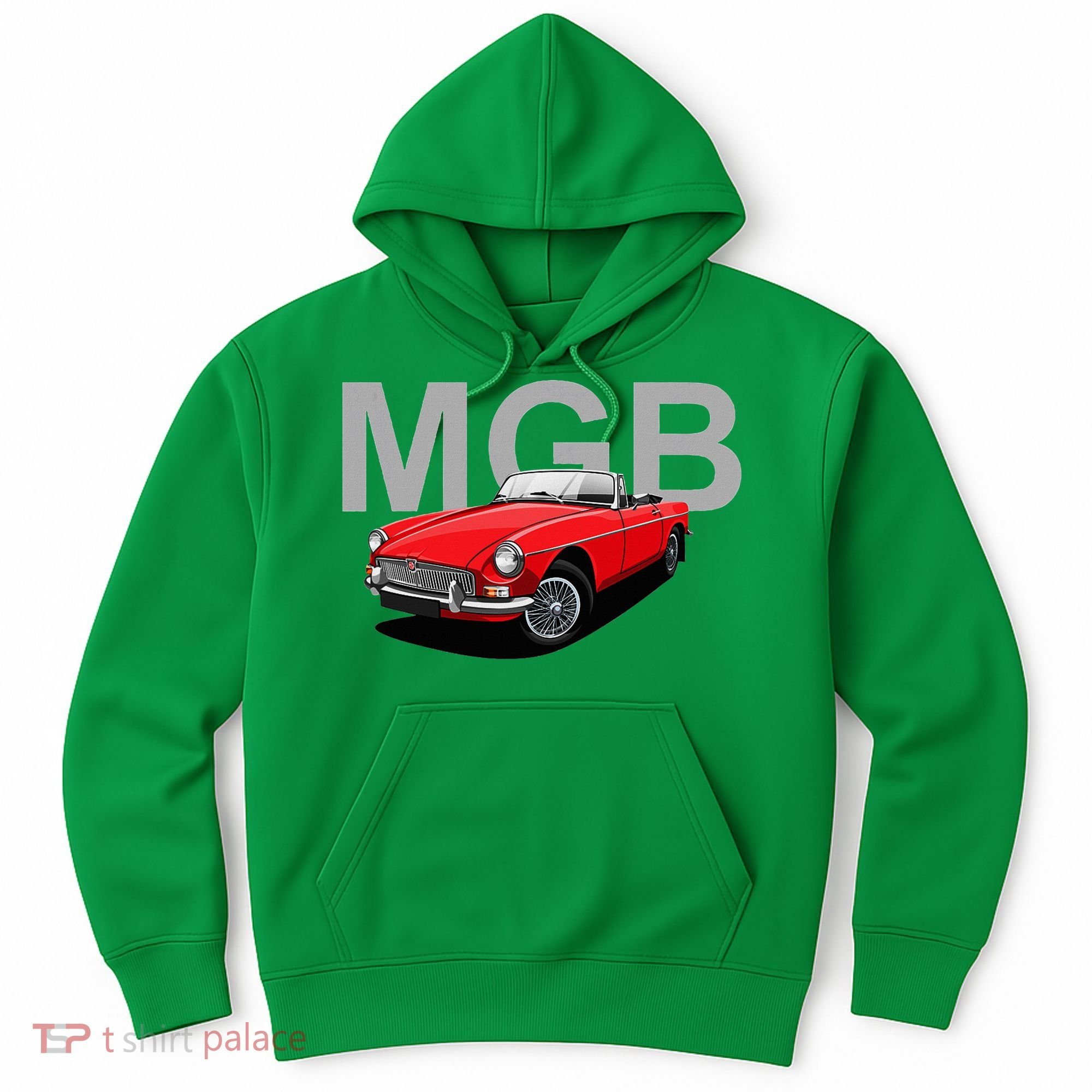 Classic British Mgb Sports Car Hoodie