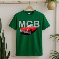 Classic British Mgb Sports Car T-Shirt thumb 2