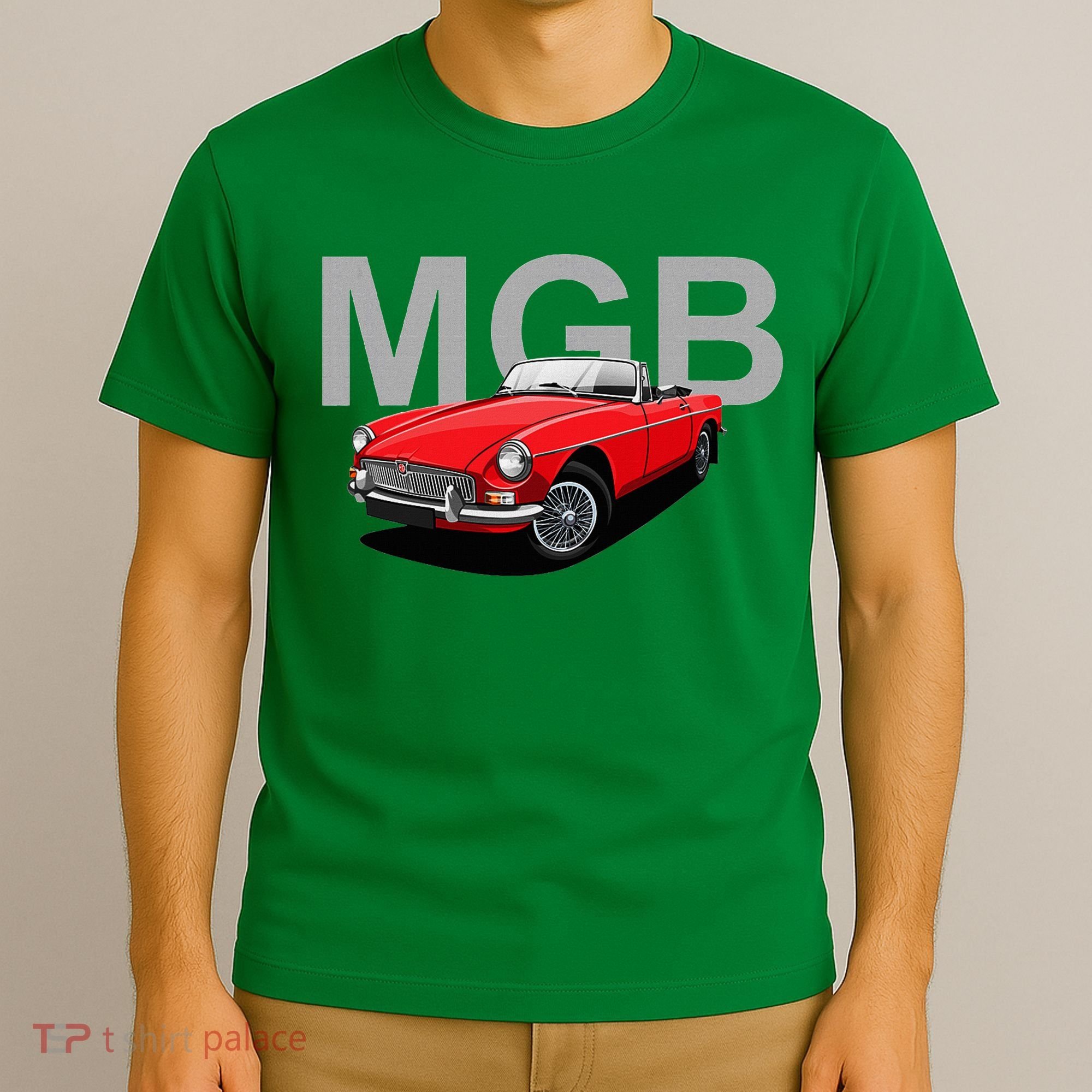 Classic British Mgb Sports Car T-Shirt