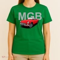 Classic British Mgb Sports Car T-Shirt thumb 4