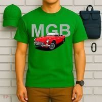 Classic British Mgb Sports Car T-Shirt thumb 6