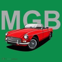 Classic British Mgb Sports Car Polo thumb 2