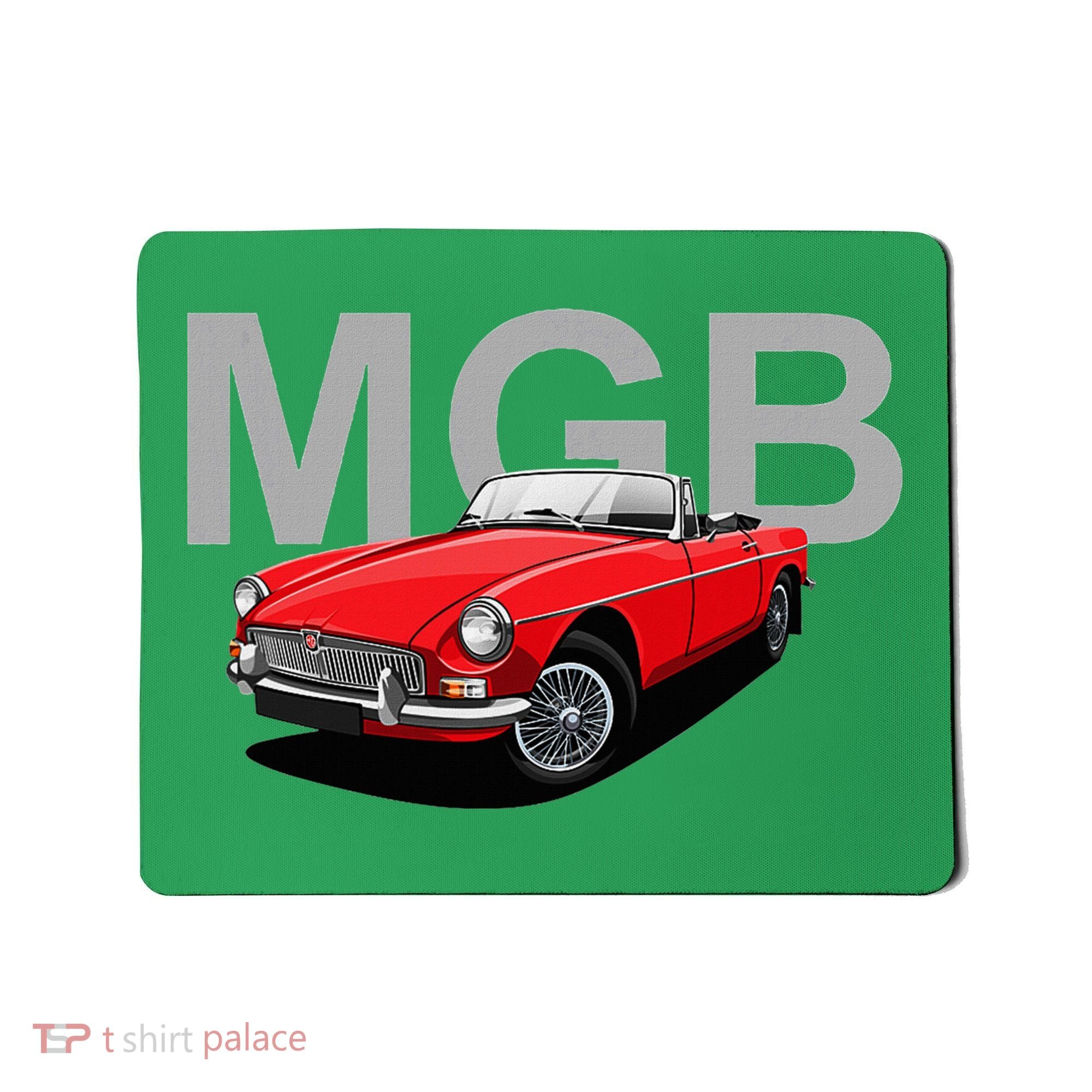 Classic British Mgb Sports Car Mousepad