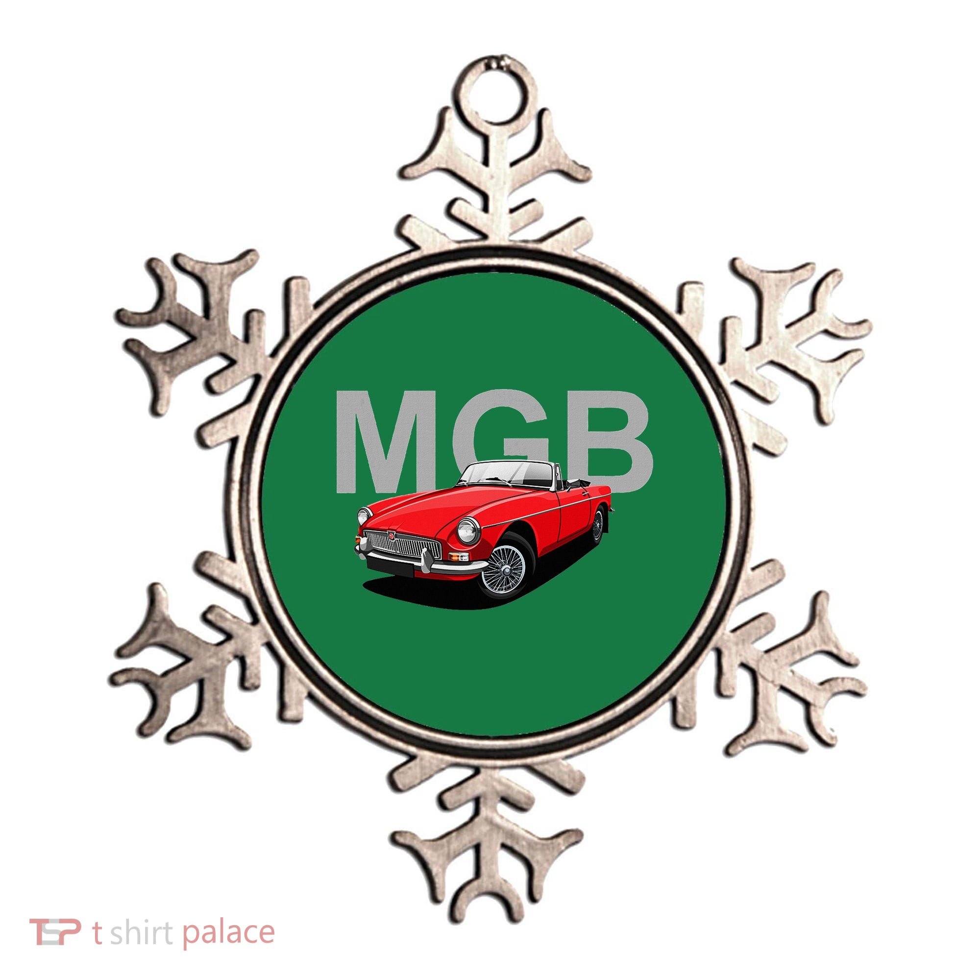 Classic British Mgb Sports Car Ornament