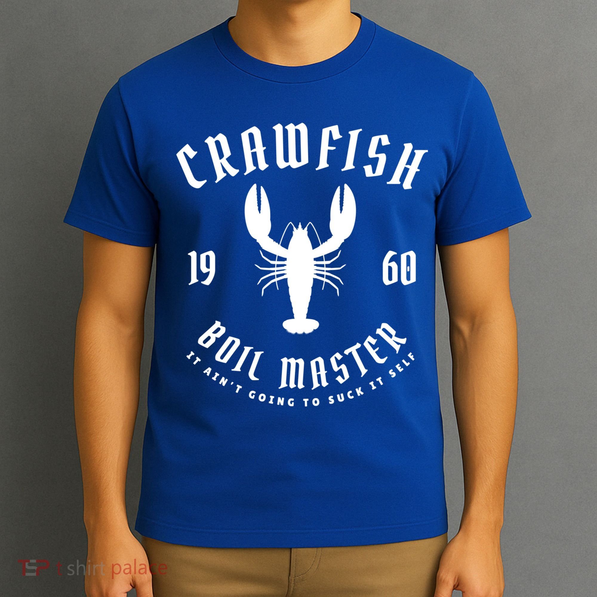 Crawfish Boil Master Cajun Seafood Festival Retro Cooking Gift T-Shirt